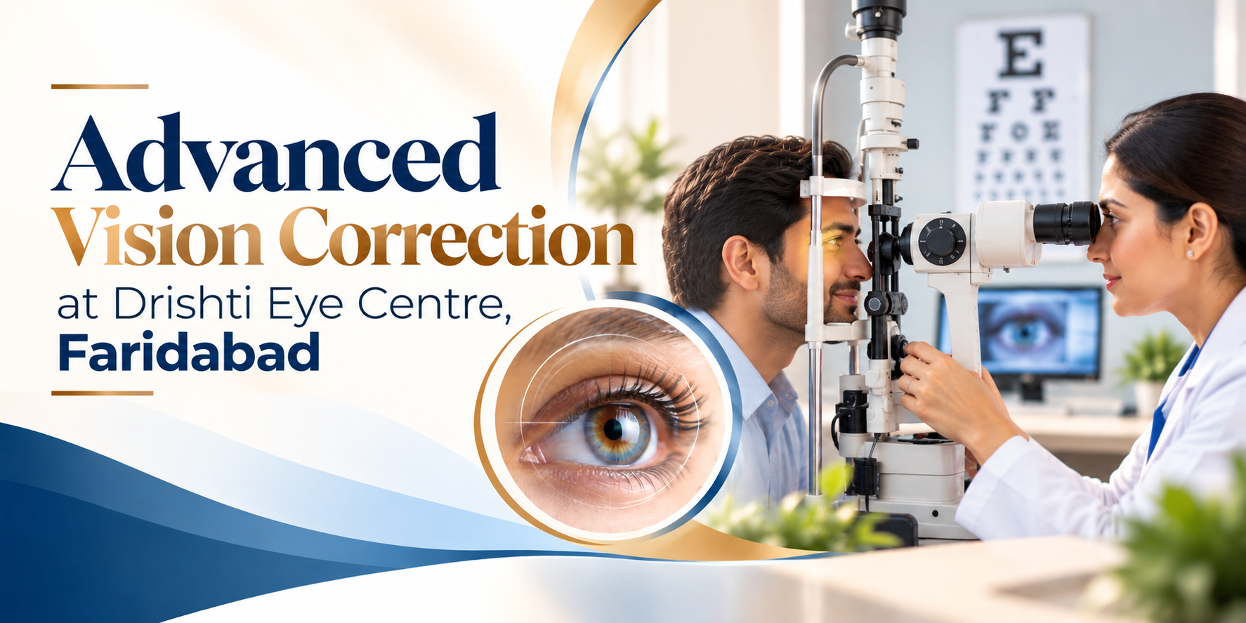 Advanced Vision Correction at Drishti Eye Centre, Faridabad