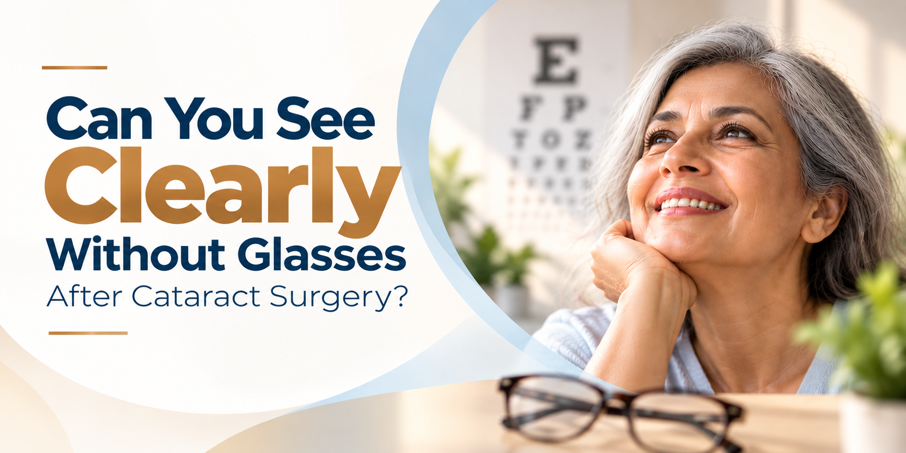 Can You See Clearly Without Glasses After Cataract Surgery